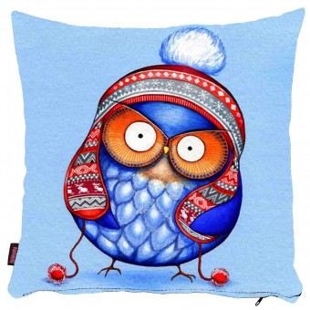 Baykuş Yastık Kılıfı-19